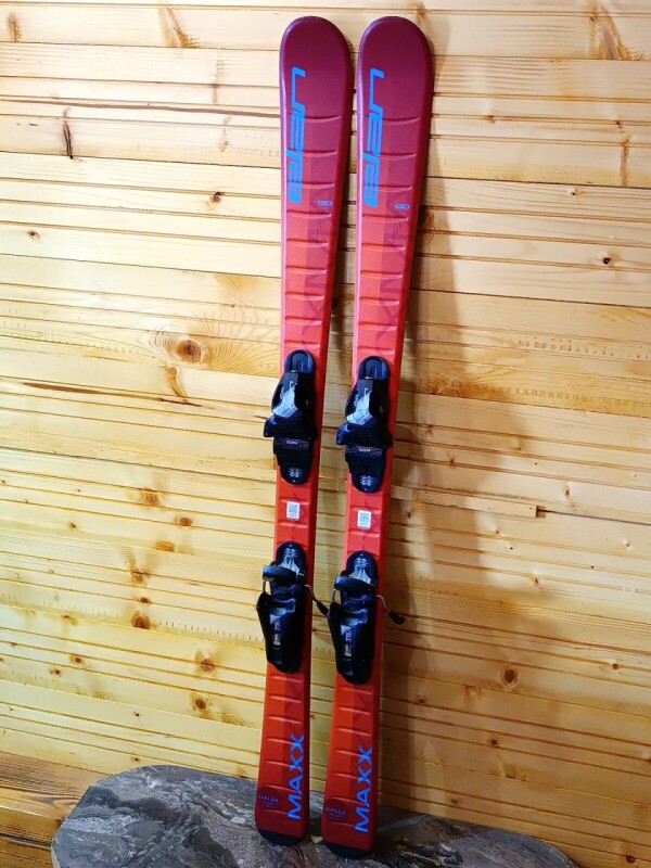 LYŽE ELAN MAXX ORANGE U-FLEX 130CM
